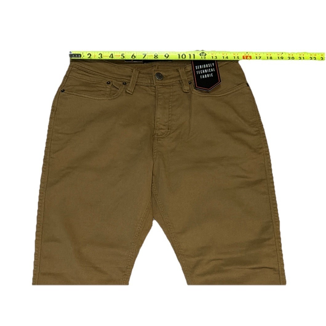 Du/Er Duer Relaxed Fit No Sweat N2x Taper Pants 30x30 Mustard Stretch Nwt — image 2 of 8